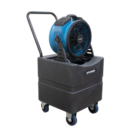 Xpower Variable Speed Rechargeable Outdoor Cooling Misting Fan