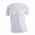 thumbnail image 1 of Xpres Womens Short Sleeve Subli Plus V-Neck T-Shirt, 1 of 3