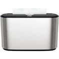 thumbnail image 1 of 12.68 in. x 4.56 in. x 7.92 in. Xpress Countertop Towel Dispenser - Stainless Steel/Black, 1 of 5