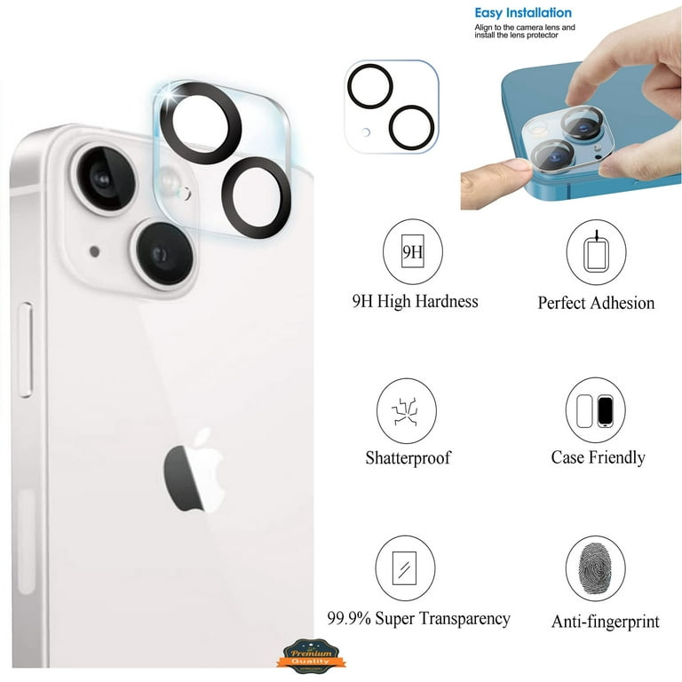 Tempered Glass Camera Lens Protector.