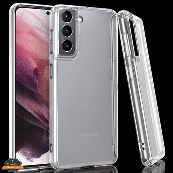 Xpression Cover for Samsung Galaxy S25 /S24 Slim Transparent TPU Gel Rubber Protective Case Soft Skin Flexible Candy Gummy Phone Case - Clear