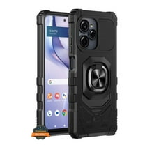 Xpression Phone Case For AT&T Propel 3 Hybrid Magnetic Car Mount Ring Kickstand Stand Holder Full-Body Armor Protective [Military Grade] Cover, Black
