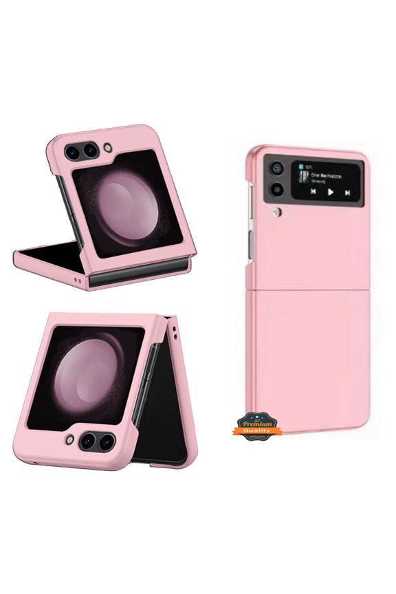 Xpression Phone Case For Motorola Razr+ 2025, Motorola Razr+ Plus (2025) Painted Matte Finish TPU Silicone Case, Soft Grip Shockproof Slim Thin, Non-Slip Texture Cover, Pink