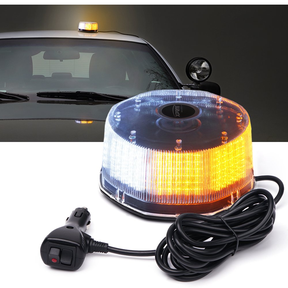 Xprite 240LED Rotating Beacon OIF8 Light, Forklift Strobe Lights w ...