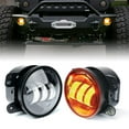 thumbnail image 1 of Xprite 4" 60W LED Fog Lights for Jeep Wrangler and More - High Output, Easy Installation, 1 of 8