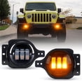 thumbnail image 1 of Xprite  4 in. Jeep Fog Lights, III Series, 1 of 1