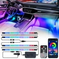 thumbnail image 1 of Xprite 4PC Celestial Dream Series RGB LED Interior Car Light Set - Bluetooth and Remote Control, 1 of 8