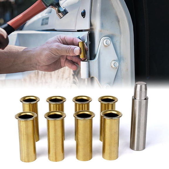 Xprite 8PC Replacement Door Hinge Bushing Set with Removal Tool for 2007+ Jeep Wrangler 4 Door JK JL