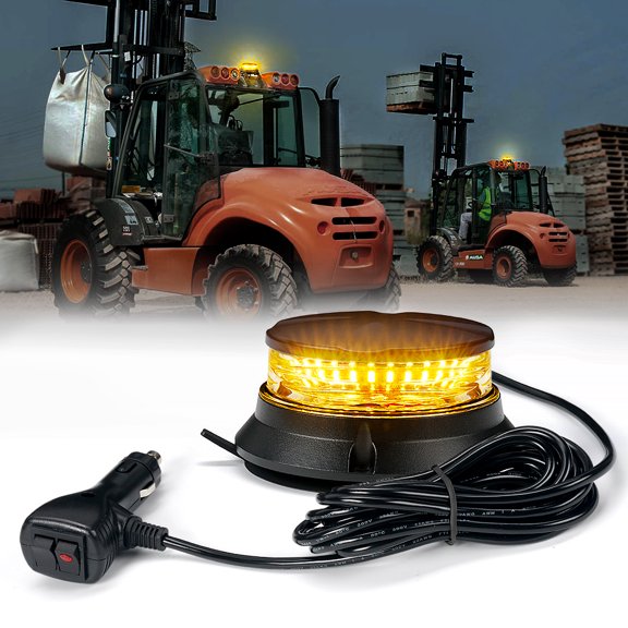 Xprite Axis Series 24W Mini Beacon Exterior LED Strobe Light - Amber