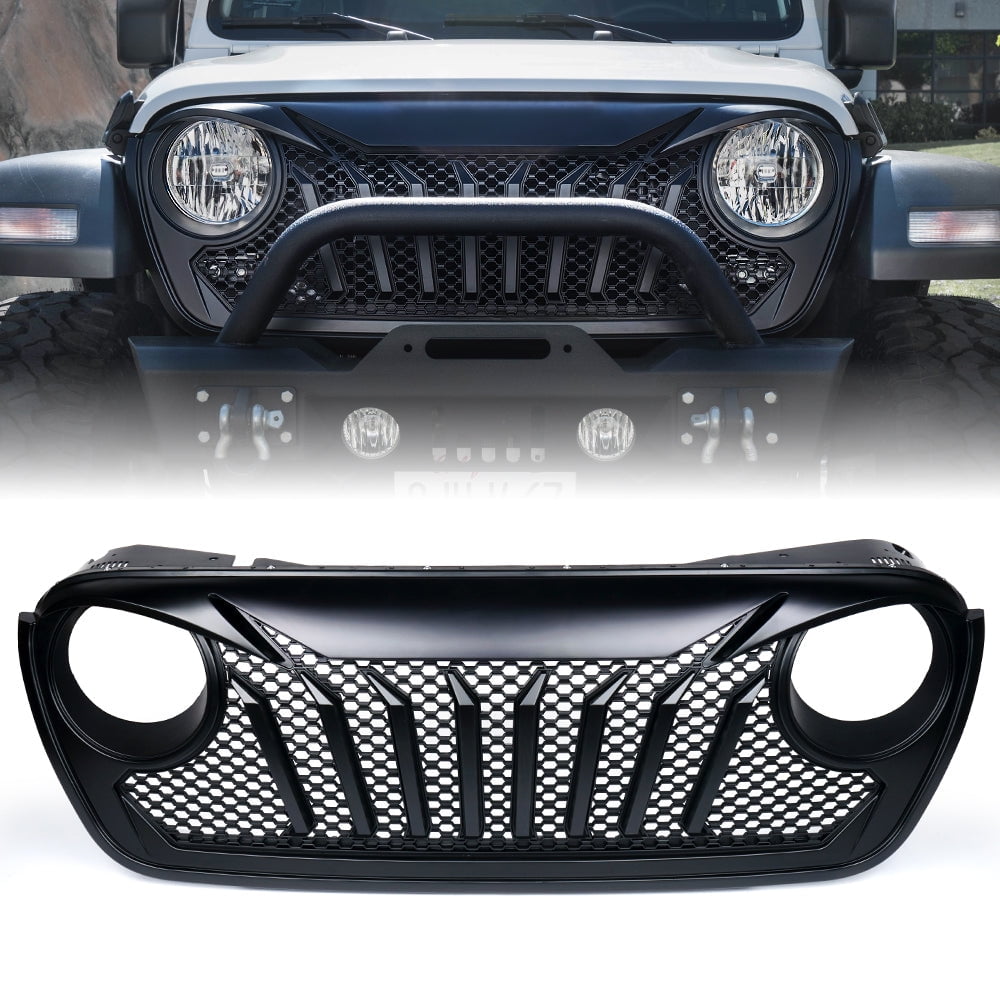 RBP Midnight Edition Grille 2018 Jeep Wrangler JL main image 1