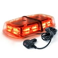 thumbnail image 1 of Xprite Gamma Series 18W LED Rooftop Strobe Light with Magnetic Base - Red, 1 of 7