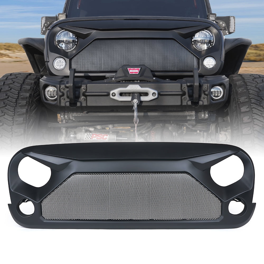 Xprite USA ZS-0084K-SKULL Gladiator Grille with Skull Steel Mesh