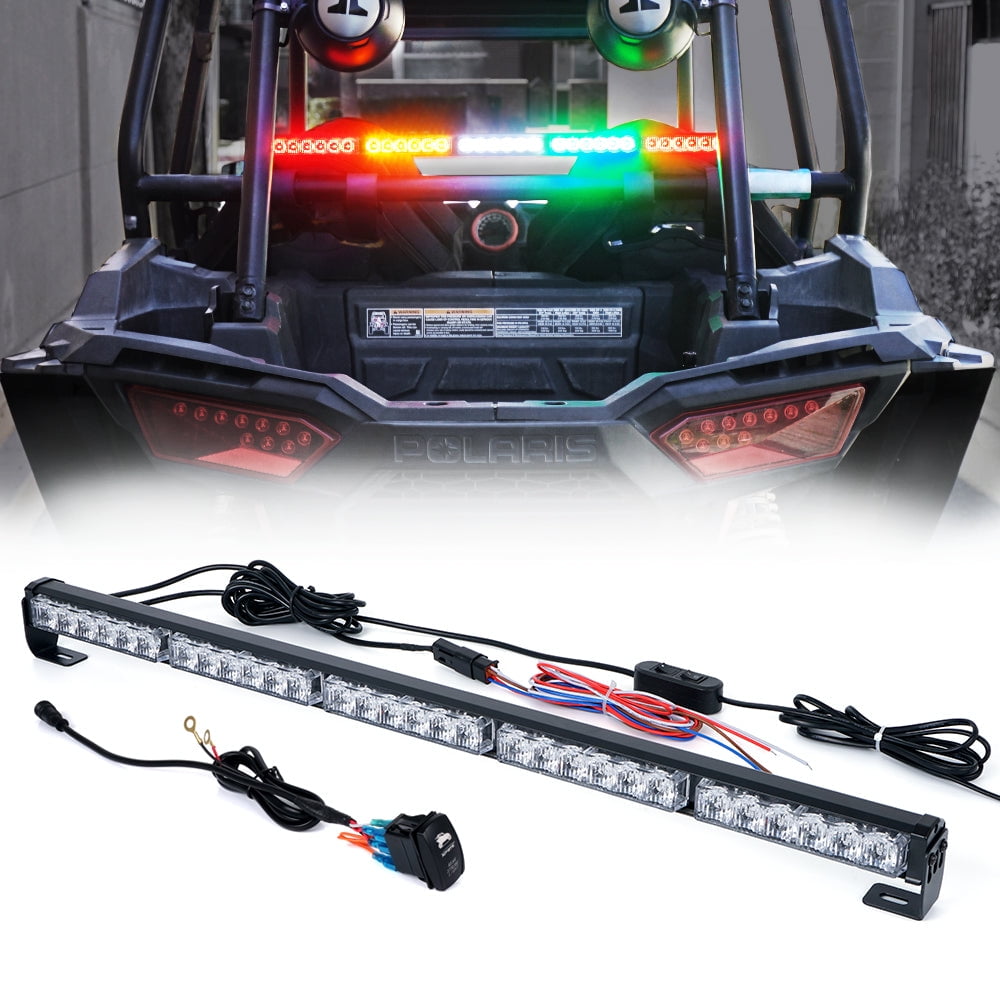 Xprite 48 Amber Sparrow x Series Traffic Advisor LED Strobe Light Bar