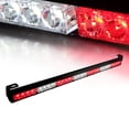 thumbnail image 1 of Xprite Red & White 31.5" 28 LED Traffic Advisor Strobe Light Bar Kit, 1 of 4