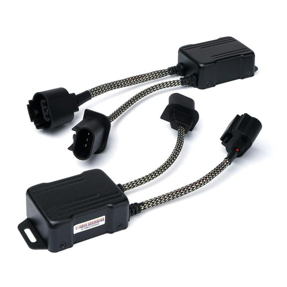 Xprite Reflex Series LED Headlight Canbus Anti-Flicker Load Resistor Decoder for H13 Plugs (1 Pair)