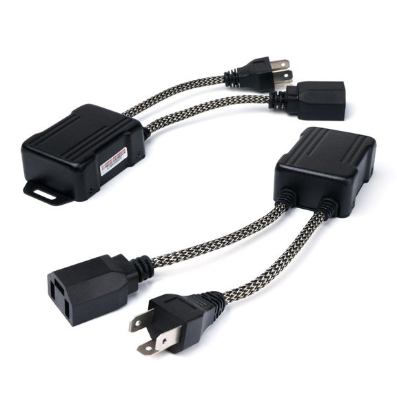 Xprite Reflex Series LED Headlight Canbus Anti-Flicker Load Resistor Decoder for H4 (1 Pair)