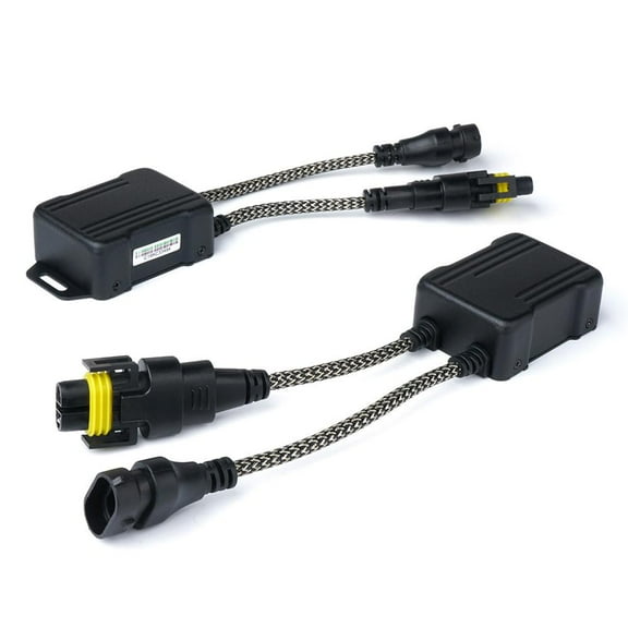 Xprite Reflex Series LED Headlight Canbus Anti-Flicker Load Resistor Decoder for H8 H9 H11 (1 Pair)