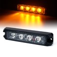 thumbnail image 1 of Xprite Replacement 5" Front/Rear LED Module for Black Hawk Series Strobe Light - AMBER, 1 of 7