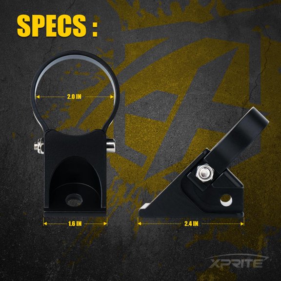 Xprite Rollbar Mount Universal Pillar Light Brackets