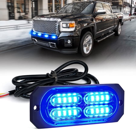Xprite Squad Series 4W Flush Mount Side Marker Strobe Light