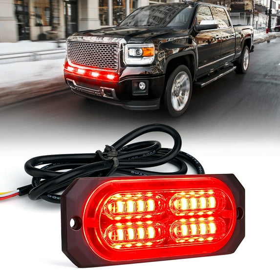 Xprite Squad Series 4W Flush Mount Side Marker Strobe Light