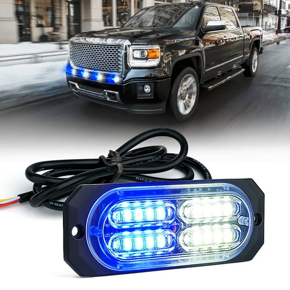 Xprite Squad Series 4W Flush Mount Side Marker Strobe Light