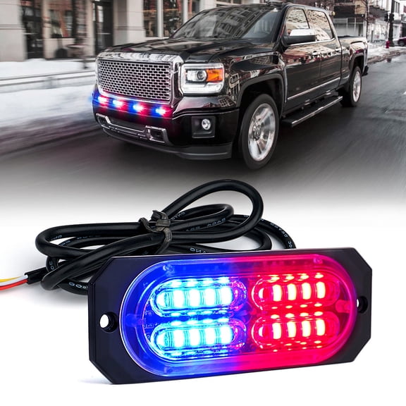 Xprite Squad Series 4W Flush Mount Side Marker Strobe Light