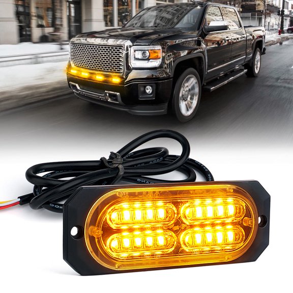 Xprite Squad Series 4W Flush Mount Side Marker Strobe Light