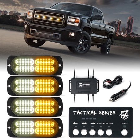 Xprite Tactical 24 Series LED Marker Strobe Lights - Set of 4