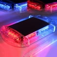 thumbnail image 1 of Xprite Red/Blue 40 LED Emergency LED Strobe Light with Magnetic Base, 1 of 8