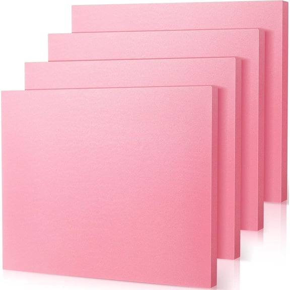 Xps Craft Foam Blocks Polystyrene Sheet Board Rectangle for Arts Crafts Blank DIY Project Party Decor Projects Floral Arrangements Modeling(4 Pcs,15" X 12" 1")
