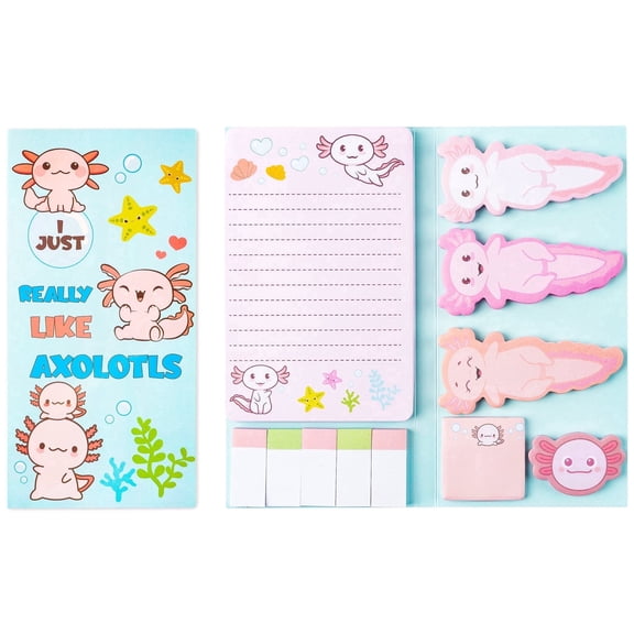 MALLMALL6  Sticky Note,Self-adhesive Note Pad for Daily Recording,1Count