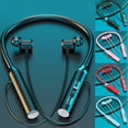 thumbnail image 1 of Xqxayjr under $5 2Pcs Neck Bluetooth Headphones, Neckband Bluetooth Headphones, Wireless Sports Earphones, Sweatproof Running Earbuds, Long Battery Life Headset, Hands Free Calling Earphones, 1 of 9