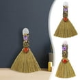 thumbnail image 1 of Xqxayjr under $5 2Pcs Witches Broom Decoration, Witch Broom Decorative Prop,Magic Broomstick for Halloween Decor,Wiccan Pagan Altar Decoration,Handmade Crystal Broom for Spiritual Healing, 1 of 9
