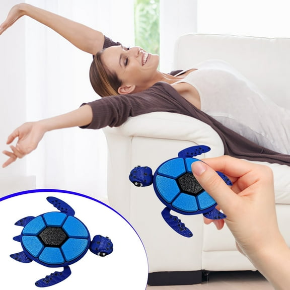 Xqxayjr under $5 Hand Stimulation Clicker, Fruit Turtle Fidget SensoryToy, Hand Stimulation Clicker Push Bubble Popper, Stress Relief Gadget for AdultsKidsADHD, Pocket Anxiety Relief Keychain