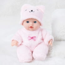 Xqxayjr under $5 Reborn Doll, 20cm RebornBabyDoll,Vinyl RealisticBabyDoll With Pacifier,Lifelike Reborn Doll For Collection,Soft BodyBabyDoll With Changeable Clothes,Reborn Doll Gift ForKids
