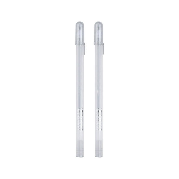 Xqxayjr under $5 White Gel Pens Fine Point, White Gel Pen Set, Fine Point Gel Ink Pens for Drawing, Archival Waterproof White Pens for Illustration, Artist Sketching Pens for Dark Paper