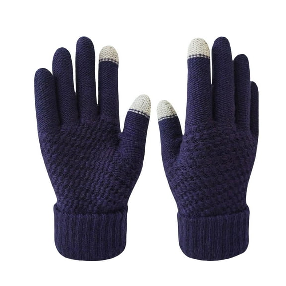 Xqxayjr under $5 Winter Gloves, Touchscreen Gloves, Winter Knitted Gloves, Women's Warm Gloves, Waterproof Outdoor Gloves, Thermal Gloves, Sports Gloves, Cold Weather Gloves, Driving Gloves