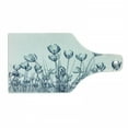 thumbnail image 1 of Xray Flowers Cutting Board, Crocus Flowers Field Radiography Illustration, Decorative Tempered Glass Cutting and Serving Board, in 3 Sizes, by Ambesonne, 1 of 2