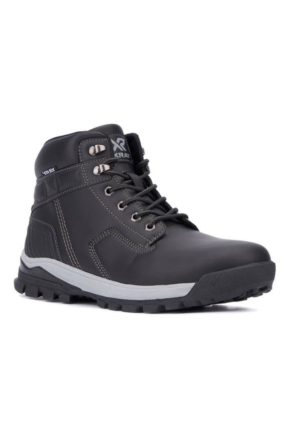 Men's Andy Boots, Ankle High, Mesh Lining, Black, Size: 10.5