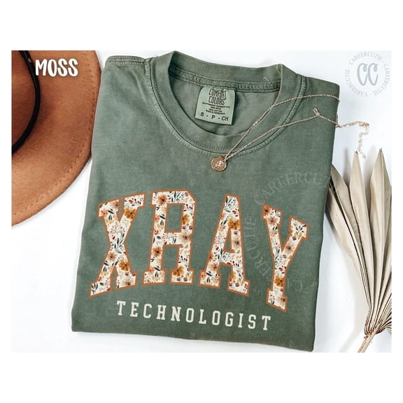 Xray Tech Shirt Fall XRay Technologist Tshirt XRay Tech Shirt Boho Floral Xray Tech Tee Ha