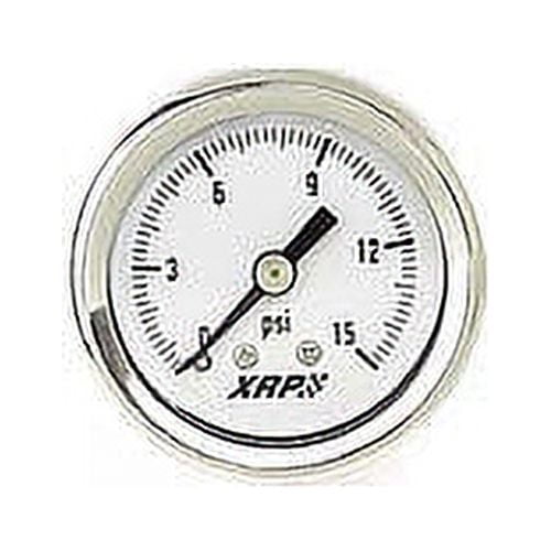 QuickCar Pressure Gauge 0-15 PSI 1.5 QuickCar Pressure Gauge 0-15 PSI 1.5