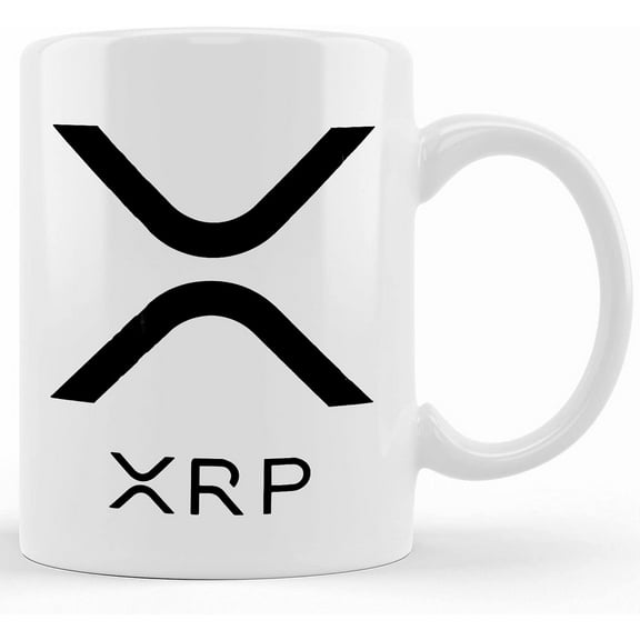 Xrp Ripple X Logo _ Cryptocurrency Trading Mug _ Bitcoin Gift, Ceramic Novelty Coffee Mugs 11oz, 15oz Mug, Tea Cup, Gift Present Mug For Birthday, Christmas Thanksgiving Festival