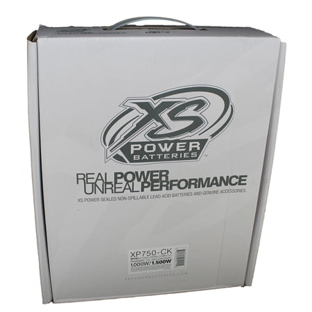 XS Power Batteries XP750-CK XP750 Battery Combo w/511 Mount, XP Flex Cables, and Installation Kit