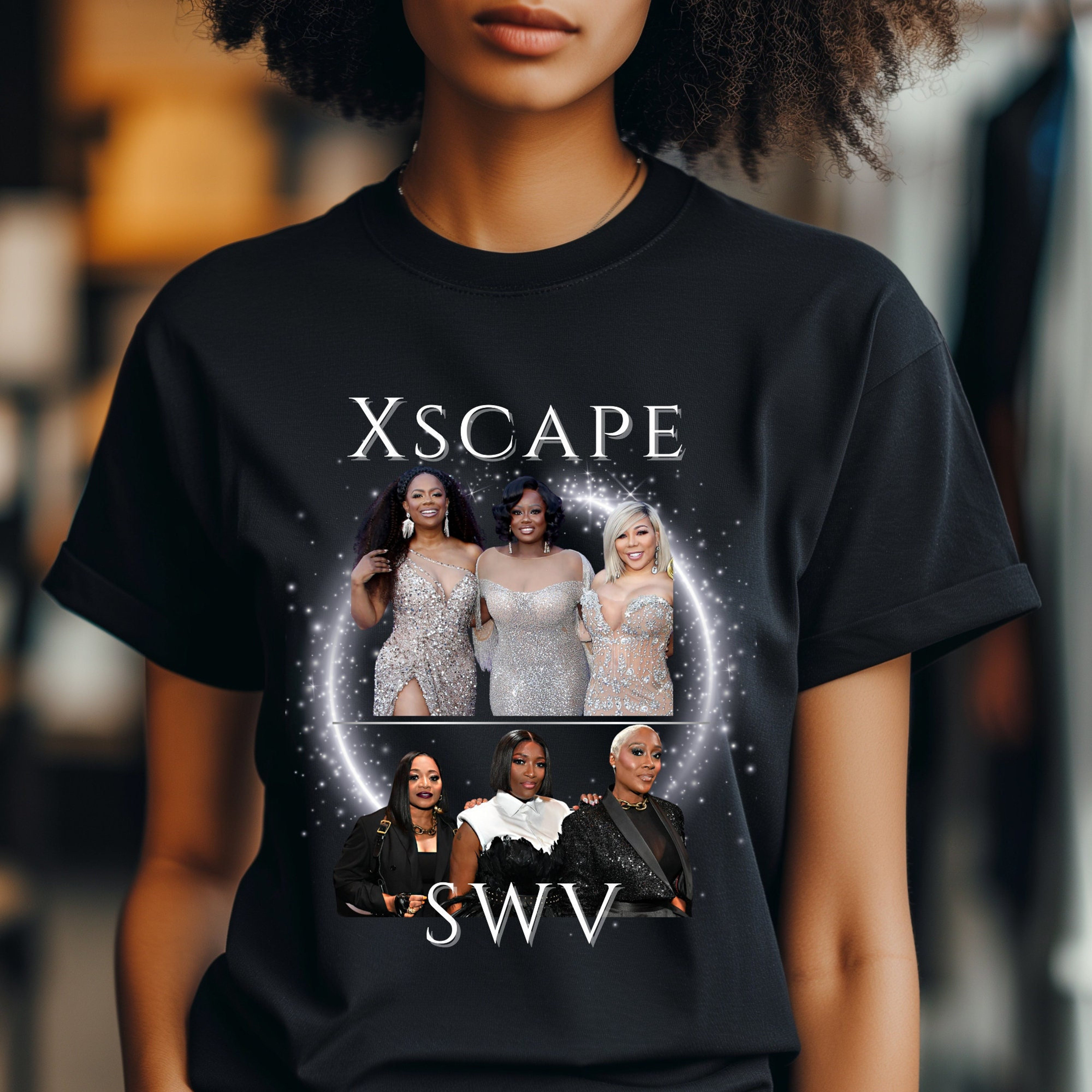 Xscape And SWV TShirt 2024 Concert Concert Shirt R B Shirt Soul Shirt 90s Concert Tee Queens Fan Shirt Unisex Delivery Walmart