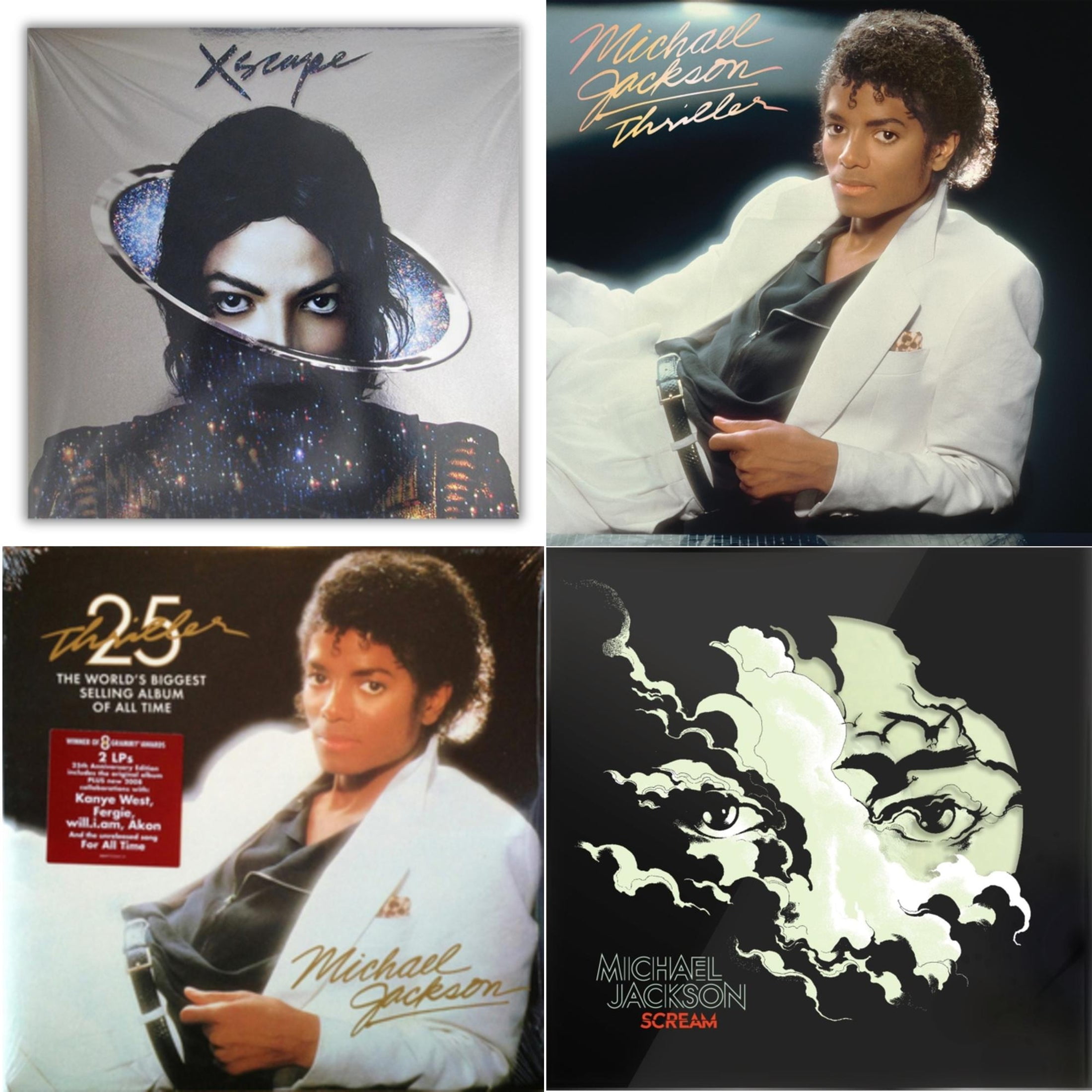 Xscape & Thriller (140G/Gatefold) & Thriller (25Th Anniversary