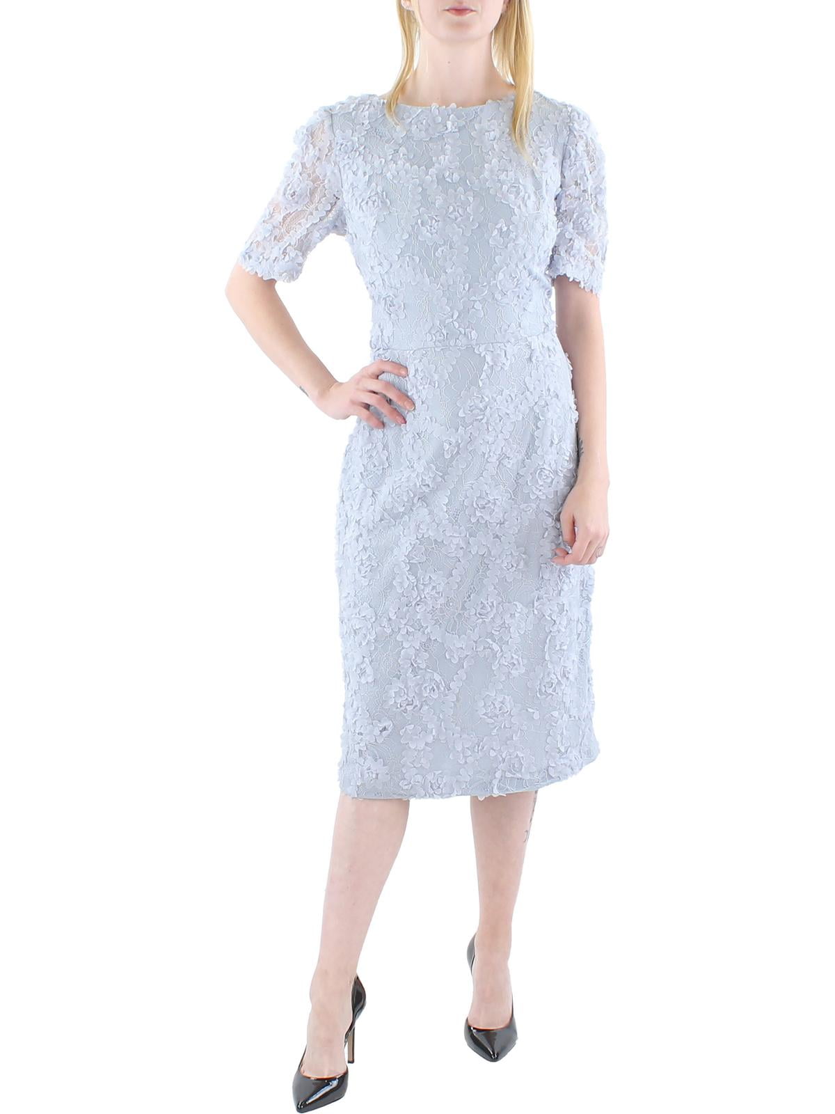 Xscape Womens Lace Applique Sheath Dress - Walmart.com