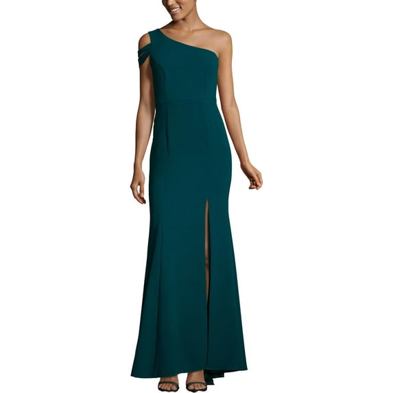 Xscape Womens One Shoulder Formal Evening Dress