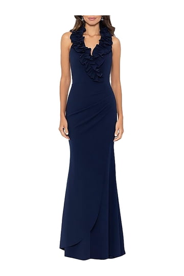 Xscape Womens Petite Dresses & Rompers in Womens Petite | Blue