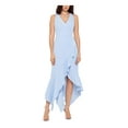 thumbnail image 1 of Xscape Womens Ruffled Hi-Low Evening Dress, 1 of 2